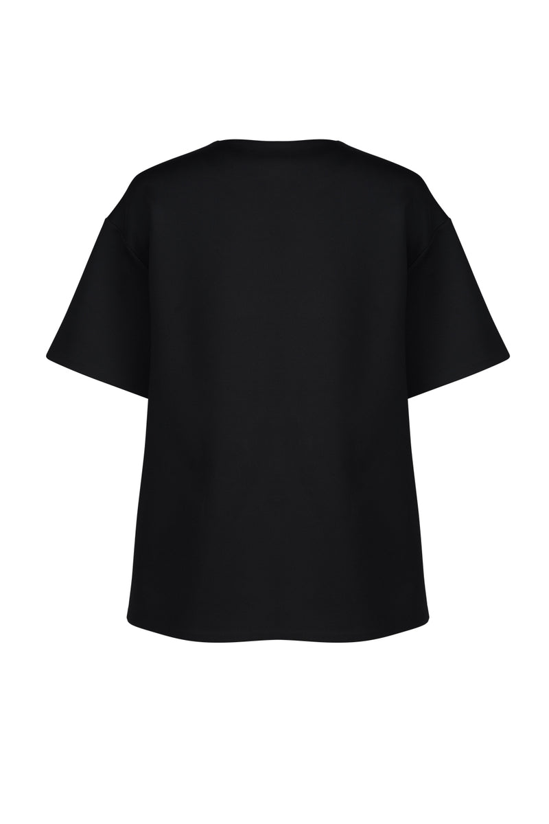 Fancy Basic Black T-shirt 