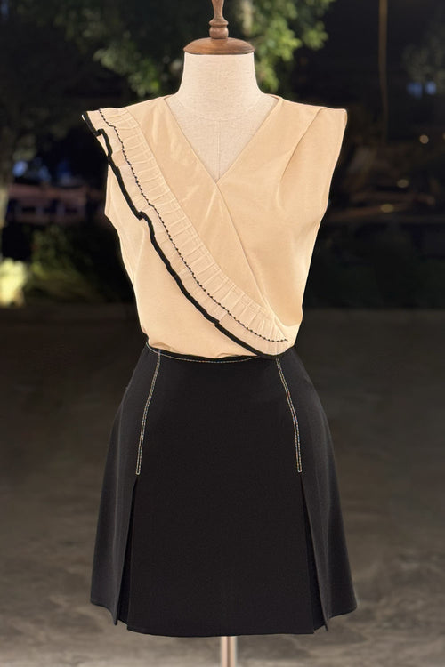Tassel Detailed Skirt - Jacket Set