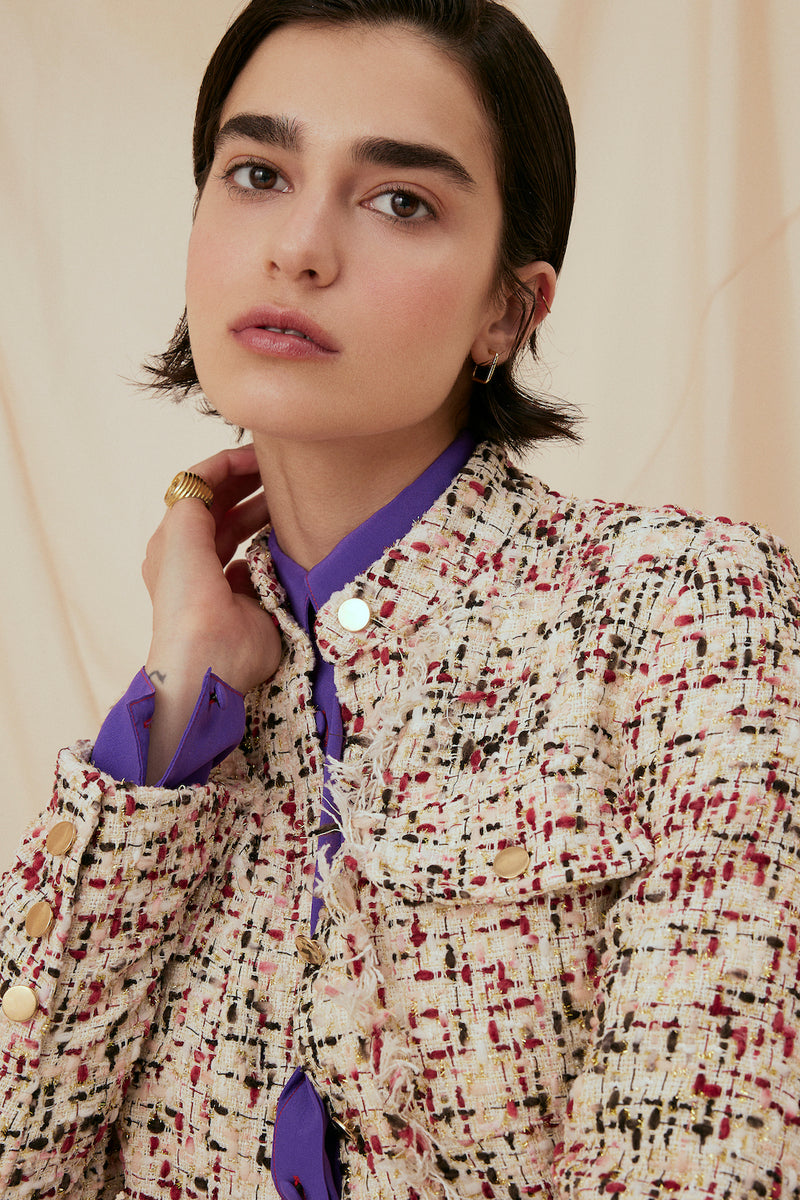 Chanel Kumaş Çok Renkli Etek Ceket Takım LIMITED EDITION